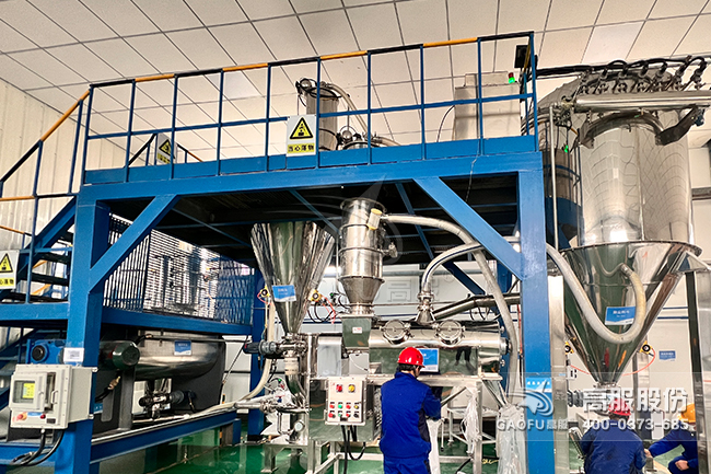 供料系統客戶現場