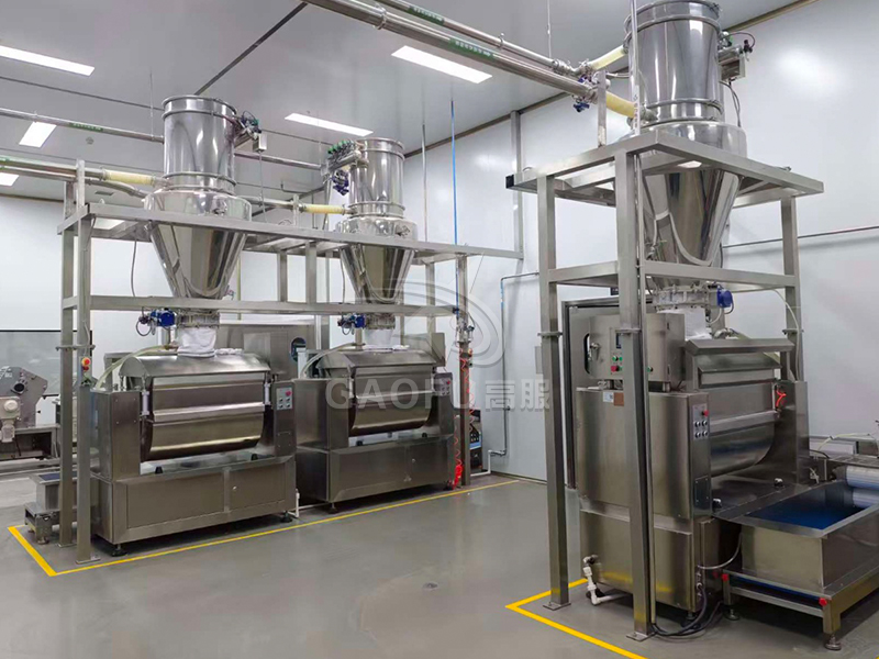 饅頭供料系統 供料系統客戶現場